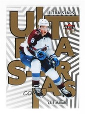 2021-22 Upper Deck Fleer Ultra Ultra Stars Gold Cale Makar #US-17 0y85