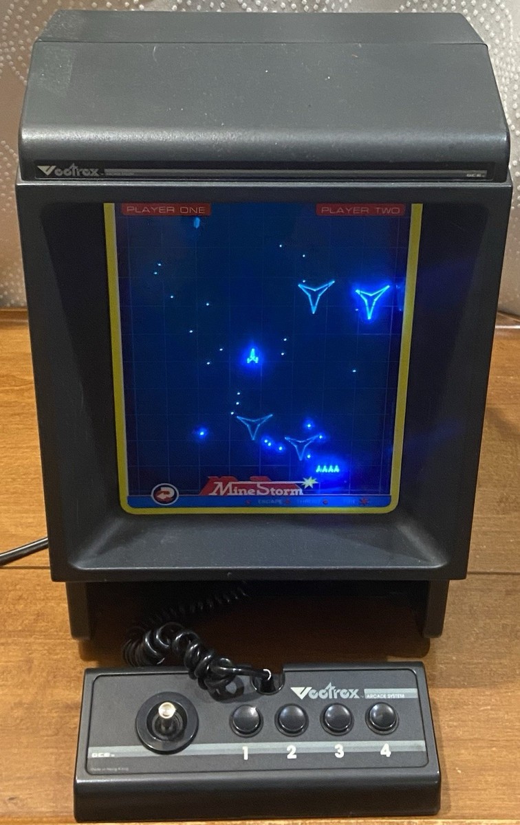 【VECTREX ベクターレックス 本体 ジャンク品 希少 レトロゲーム】 VECTREX ARCADE SYSTEM HP 3000 VIDEO GAME CONSOLE WITH 11 GAMES AND