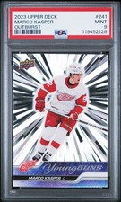 Marco Kasper Young Guns Outburst PSA 9 Redwings