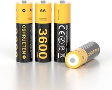 For Meta Quest 2 3 3S Controller Accessories Rechargeable Battery Pack 4 Pack