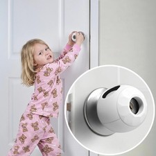 Childproof Door Knob Covers, Babyproof Child Door Handle Locks