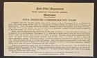 1943 First Day Of Issue Block Of 4 US Scott 908 Four Freedoms FDC Cover — photo 3