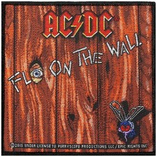 AC/DC fly on the wall embroidered patch