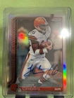2025 Topps Chrome Josh Cribbs Base (RAW)