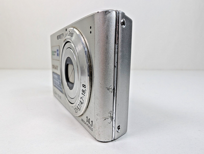 Sony Cyber-shot DSC-W320 14.1MP Digital Camera - Silver for sale