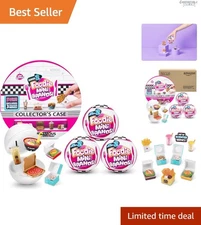 Mini Brands Mini Foodies Collector Kit 3 Pack + Collector Case - Fun Unboxing!