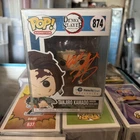 Funko Pop! Demon Slayer Tanjiro Kamado Zach Aguilar Signed JSA Certified