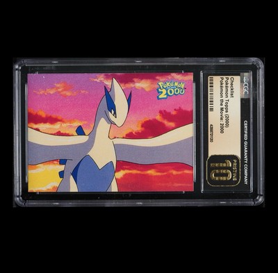 pokemon the movie 2000 topps card list Pokémon The Movie 2000 Topps Lugia First Appearance Checklist CGC Pristine  10 ✨