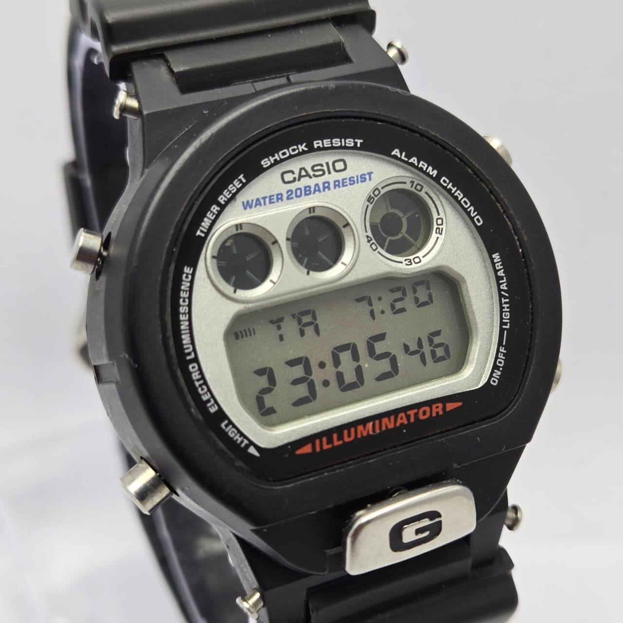 DW-6900WF Men’s Casio World Cup Vintage FIFA 1289 Quartz Watch Alarm G-Shock - vintagewatches.pk