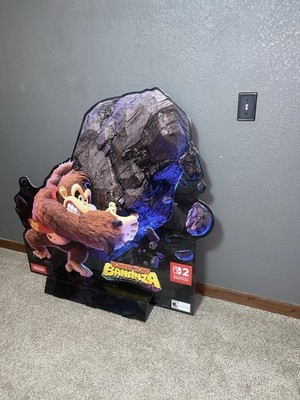 Donkey Kong Bonanza 4FT Display (Double-Sided) + FREE BONUS ITEM -GameStop- 2025