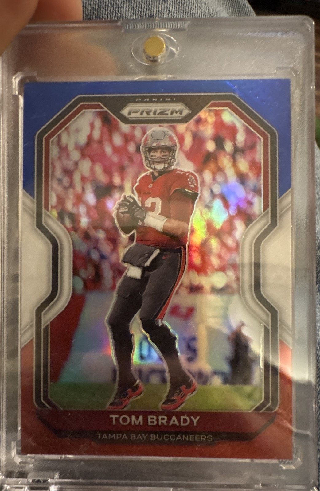 2020 Panini Prizm - Tom Brady #255 Red White & Blue Prizm