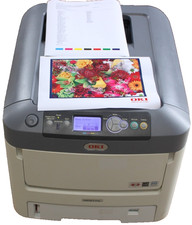 OKI DATA MPS711c Printer, 37712 Page Count, w...