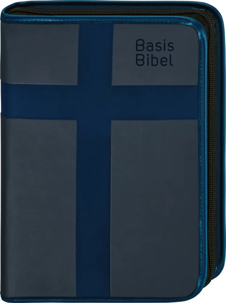 BasisBibel. Die Kompakte. Hülle mit Reißverschluss. Blau | Deutsch | Buch | Buch - Bild 2