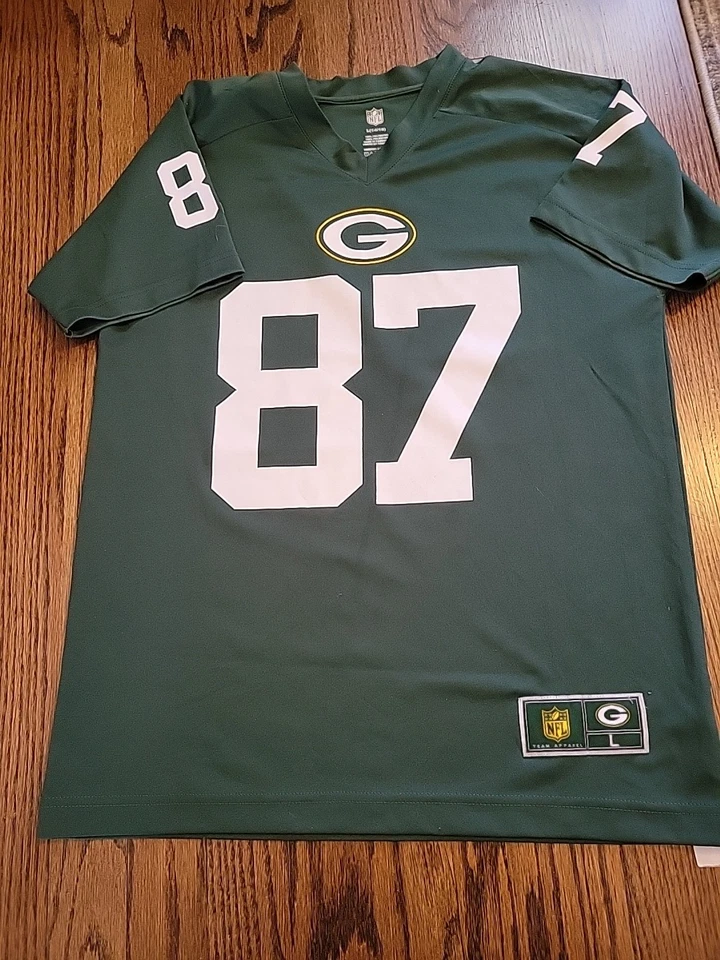 Camiseta de fútbol Jordy Nelson Green Bay Packers juvenil grande 14-16 niños Foto 2 de 4