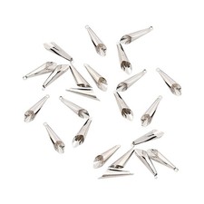 200 Pcs Long Flower Bead Caps  Spacers - Metal Cone  Pendant Caps for Earring