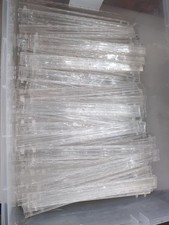 Lot of 100 JADA Clear Shelf Pusher Rails Retail Display Patented US 9591923 D745