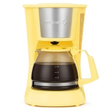 5 Cup Drip Coffee Maker – Compact & User-Friendly W/ Auto Pause & Serve Reusable