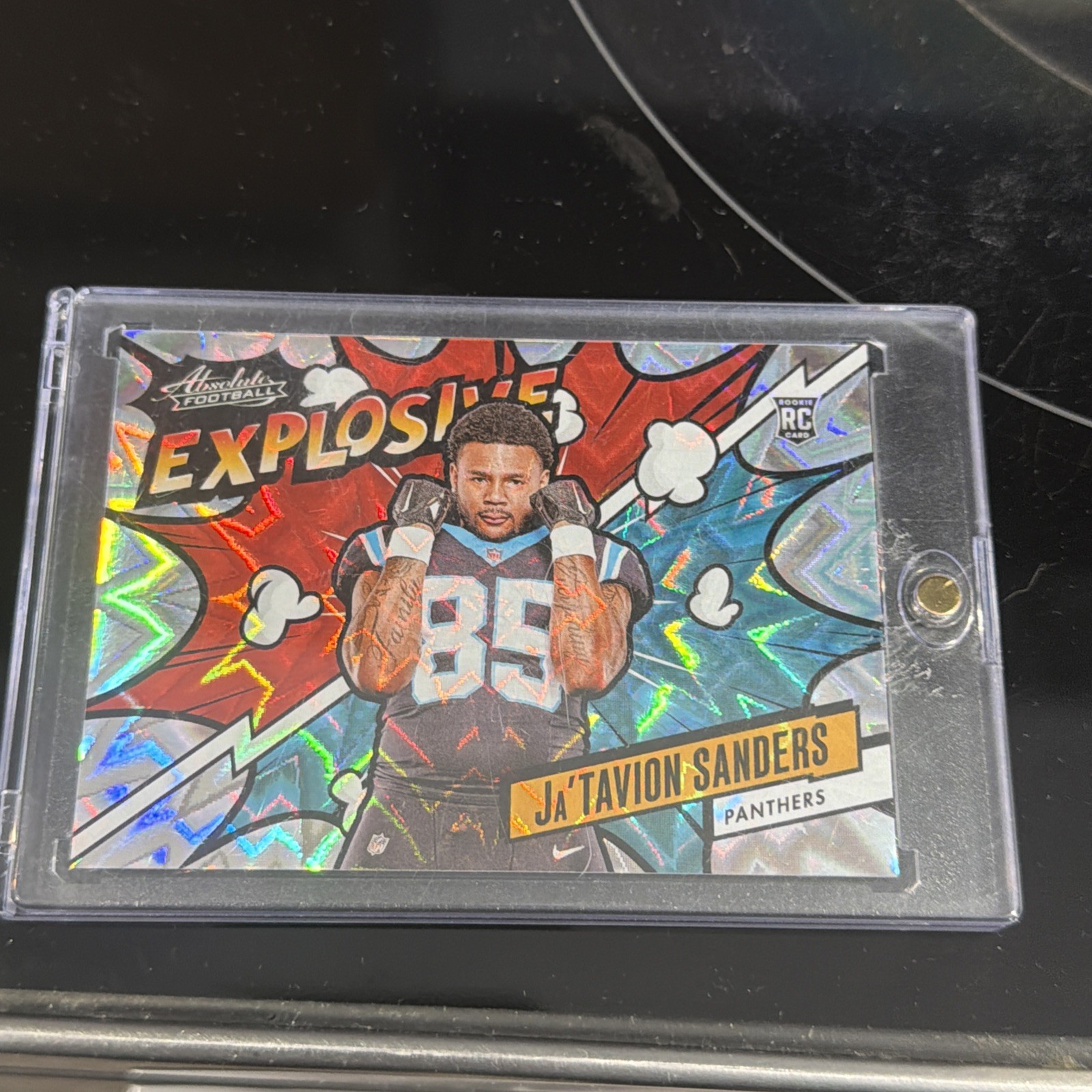 Ja'Tavion Sanders 2024 Panini Absolute Explosive RC SSP Panthers💥