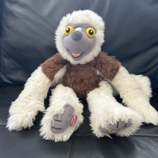 Eden Zoboomafoo Zoboo Plush Lemur Monkey 16" PBS Kids Hook  Loop Hands Rare B12
