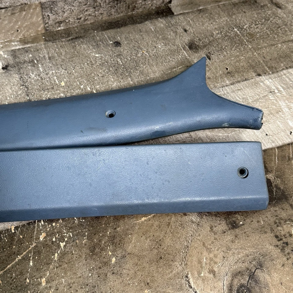 Juego de pares de paneles de ajuste izquierdo derecho azul OEM 1987-191 Ford F150 Bronco A PILLAR Foto 4 de 4