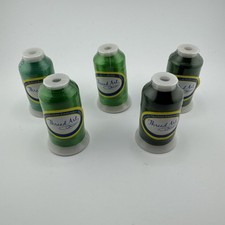 Thread Art Rayon Embroidery Thread 1000M 5 Rolls Assorted