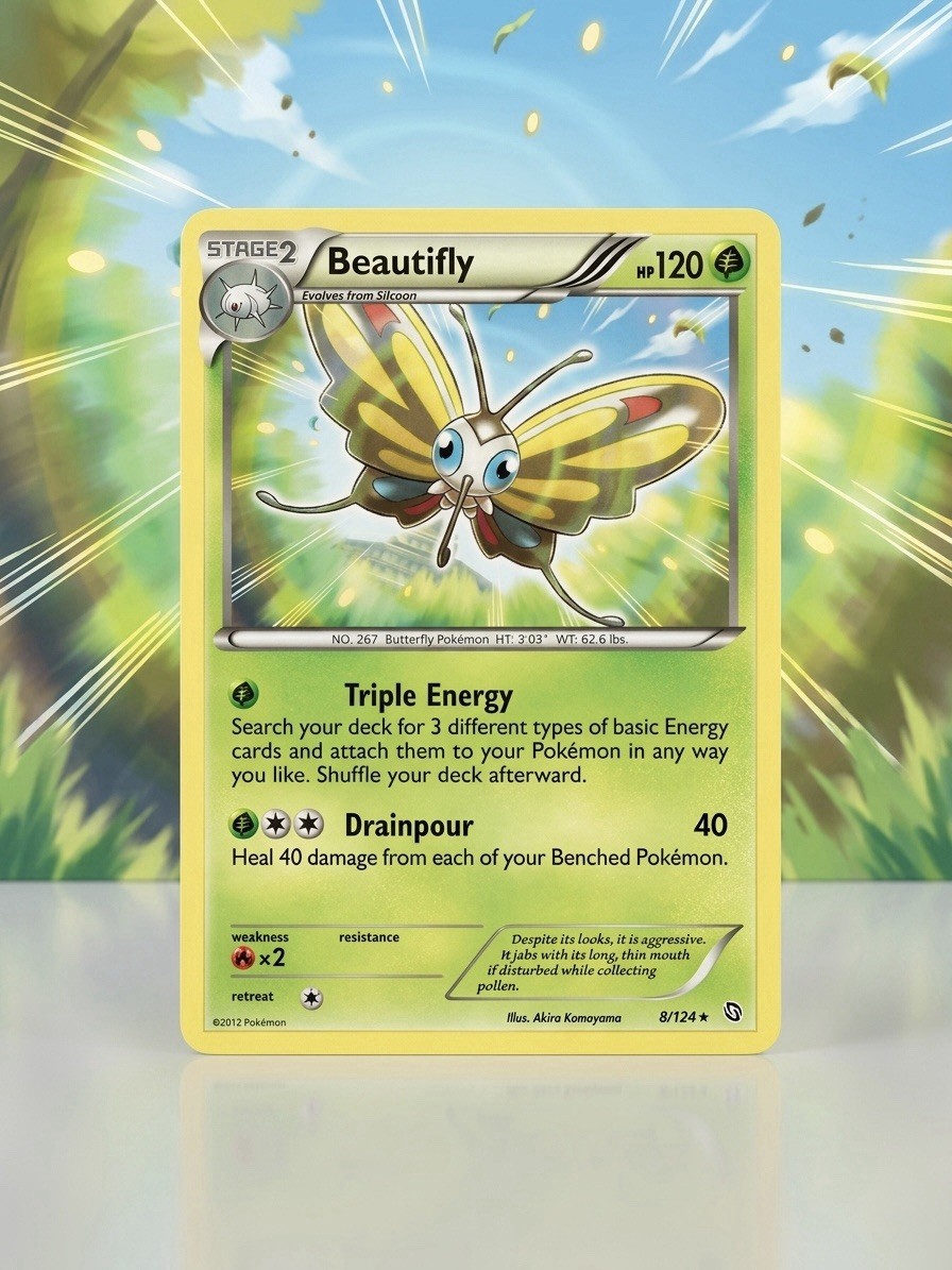 Beautifly 8/124 | Dragons Exalted | Regular | Near Mint