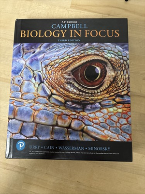 #ad Campbell Biology In Focus AP Edition Third Edition $50.00