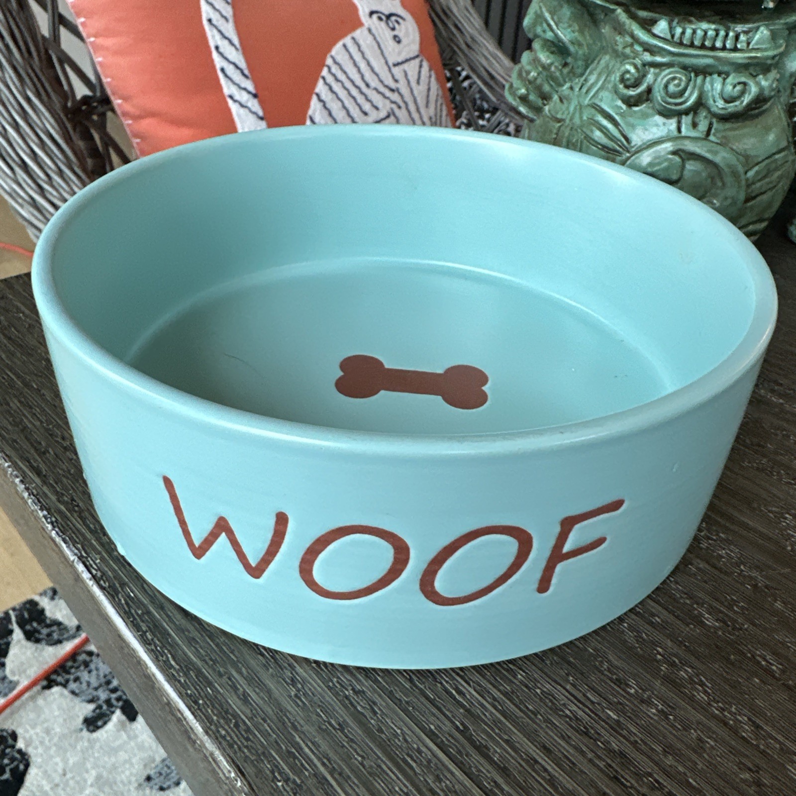 Spot Ethical Products Portofino Dish Dog Sky Blue 7" Excelle