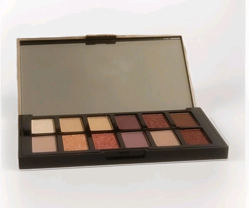KLEANCOLOR Gold Ombre Eyeshadow 12-Shades Color Palette - Pink Gold Makeup  - Image 3 of 4
