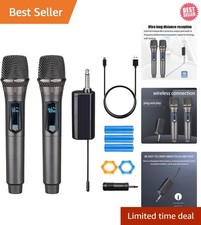 Professional Wireless Microphone with Noise Reduction - Perfect for Parties