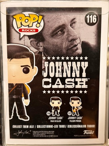 JOHNNY CASH 2 Colored LIMITED ED Vinyl Set ICON & SONGWRITER w/VAULTED FUNKO POP - Picture 11 of 17