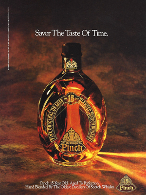 Scotch Dimple15 古酒、未開栓、750ml .43% 1989 The Dimple Pinch Scotch Whisky Savor The Test Of Time vintage