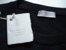 Brunello Cucinelli Damen Kaschmir Pullover navy blau Gr. XXL / NP 1100,--