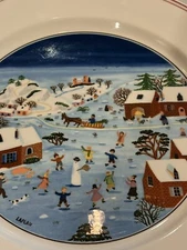 Villeroy & Boch Naïf  10-5/8” Dinner Plates Set of 2