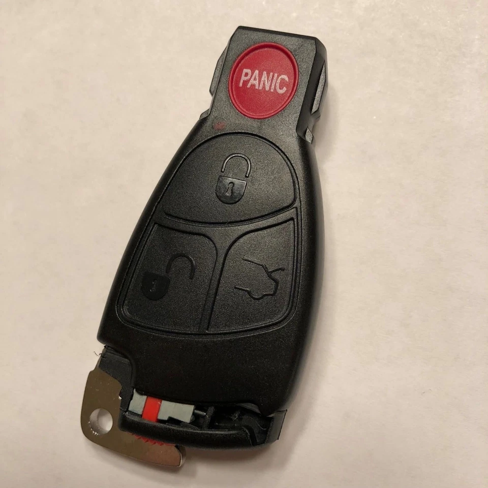 Новый сменный черный дистанционный корпусный зажим для аккумулятора + ключ для Mercedes IYZ 3312 - Изображение 3 из 4