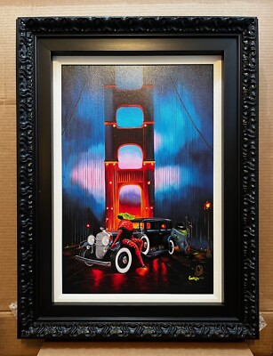 Michael Godard ''Heat's Off'' 2023, hand-signed & embellished giclee
