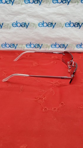 Ray-Ban RB3192 025/7E 53¤17 125 Unisex Rose Rimless Rectangle Sunglasses - Italy - Picture 13 of 24