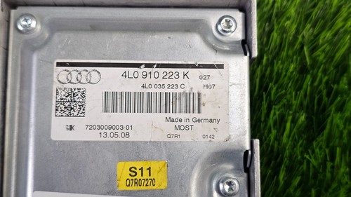 2007-2009 Audi Q7 Botto & Olufsen Stereo Radio Audio Amplificatore 4L0-910-223-K - Foto 2 di 13