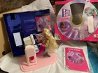 VTG Talk with Me Barbie Doll with PC CD  Outfit  Computer & Chair Mattel