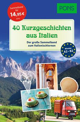 PONS 40 Kurzgeschichten aus Italien | Buch | 9783125624917