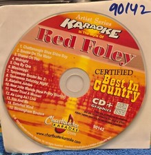 90142 RED FOLEY  CHARTBUSTER KARAOKE CDG LOT VA