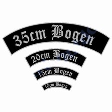 Aufnäher oberer Bogen BOG2 Patch Rückenaufn...