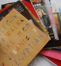 Vinyl 7" Singles - Various from the 1980's (all picture sleeves)