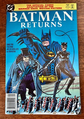 Vintage 1992 DC Comics BATMAN RETURNS Adaptation of Warner Bros