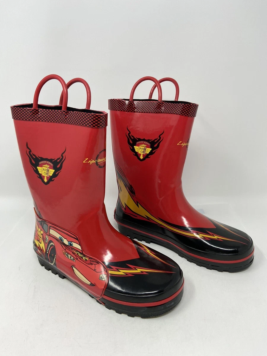 Lightning mcqueen hotsell rain boots