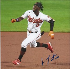 JORGE MATEO BALTIMORE ORIOLES RARE SIGNED PHOTO WITH PROOF
