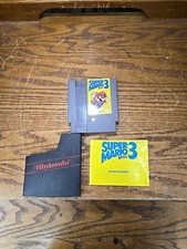 Super Mario Bros. 3 (Nintendo NES, 1990) With Manual