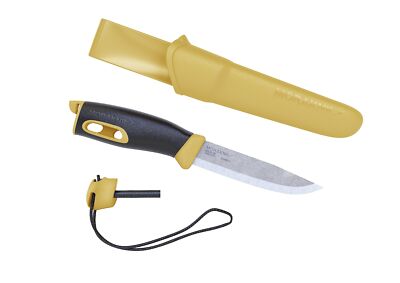 Morakniv Companion Spark Sandvik Stainless Steel Fixed-Blade Knife With Sheath