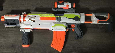 NERF N-strike Modulus ECS-10 Blaster (Complete with Attachments