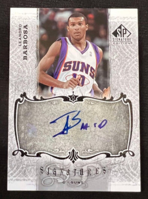 LEANDRO BARBOSA Phoenix Suns 2006-07 SP Signature Edition Signatures #BA AUTO